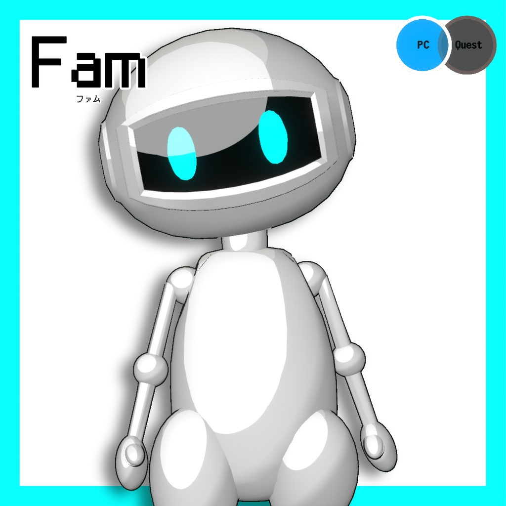 オリジナル3Dモデル「Fam」 - みたない
