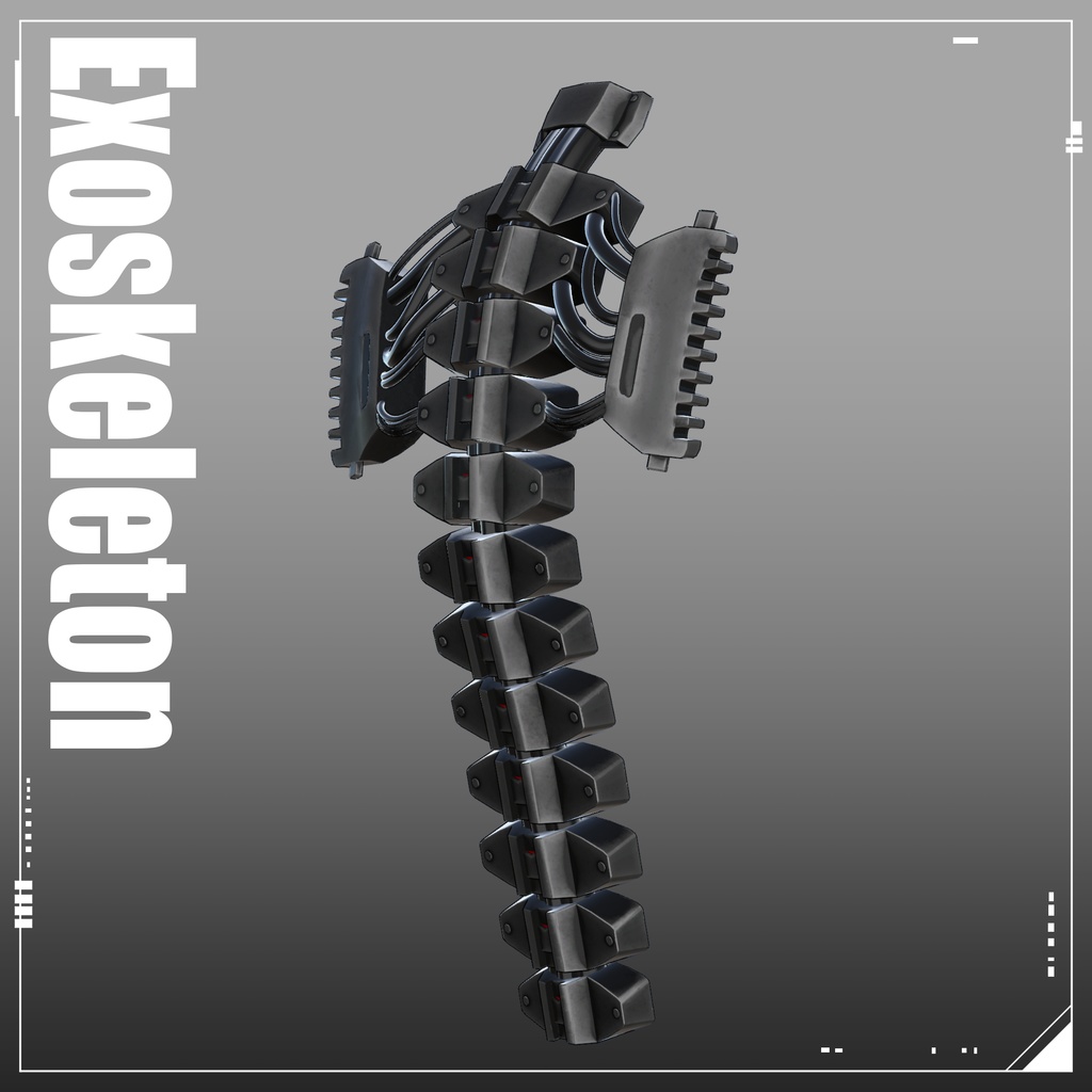 【クラエナ ヴェルニカ対応】【MA対応】外骨格