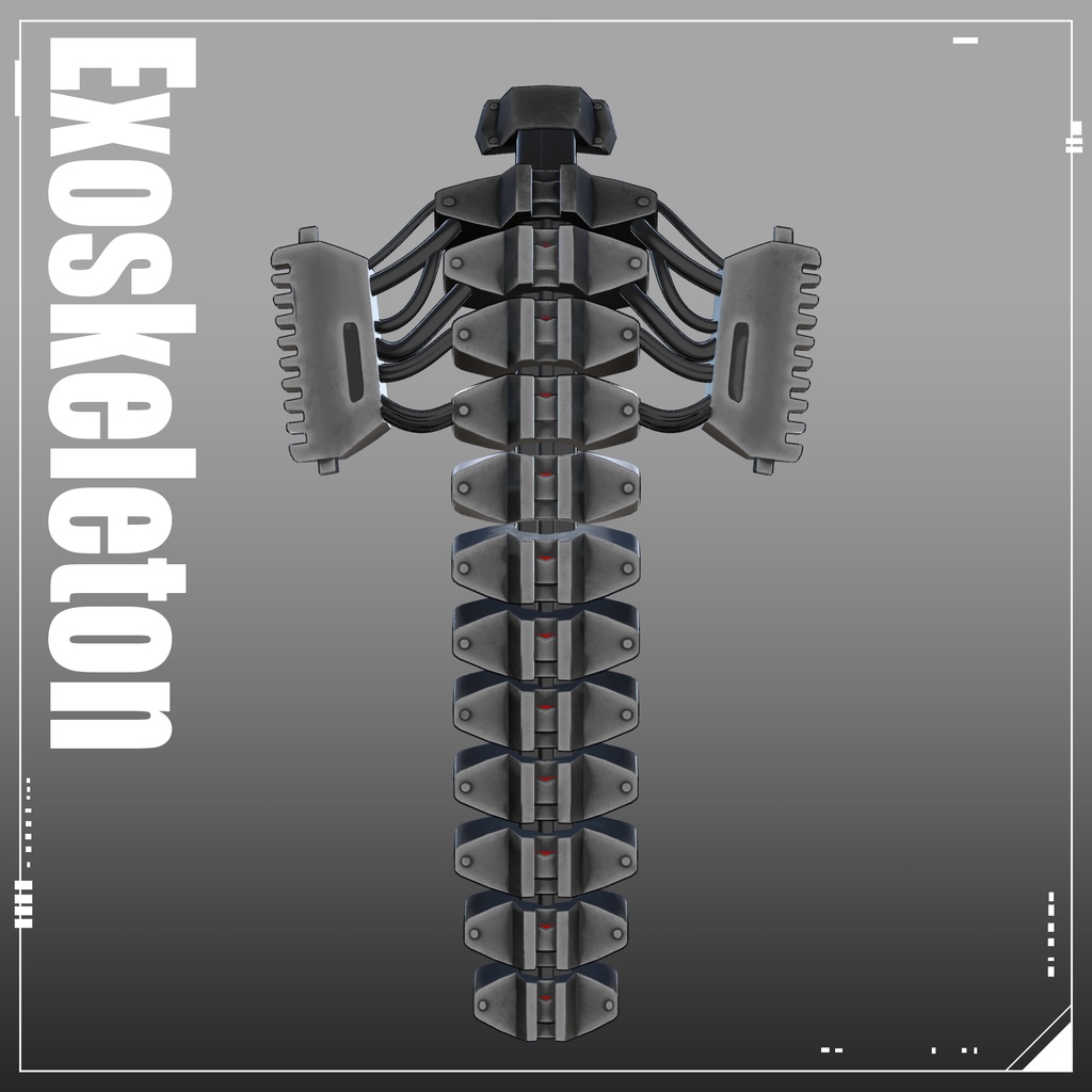 【クラエナ ヴェルニカ対応】【MA対応】外骨格