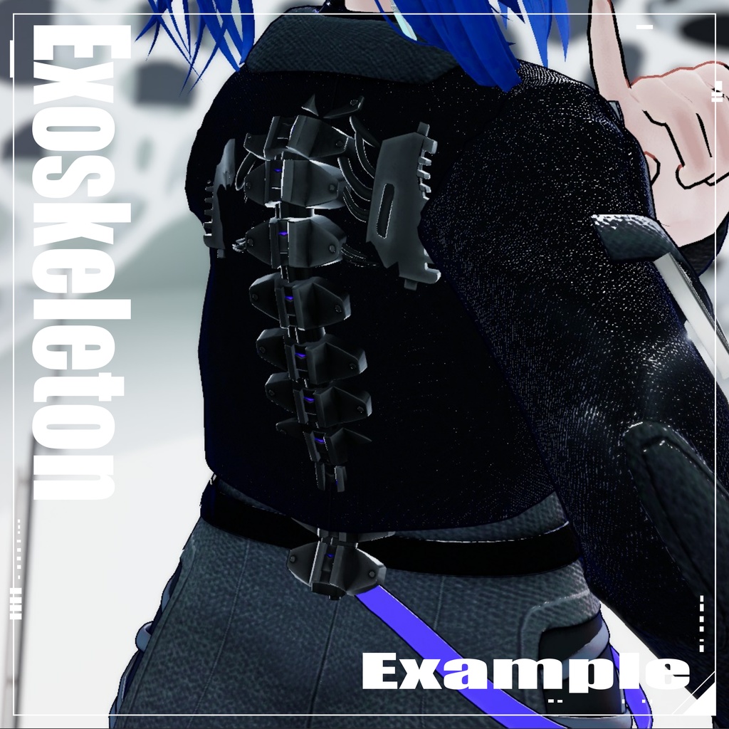 【クラエナ ヴェルニカ対応】【MA対応】外骨格