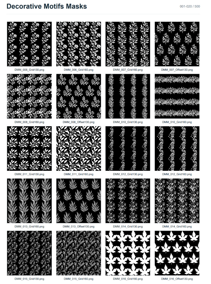SubstancePainter向け柄ジェネレーター「Nyanneco Pattern Generator」