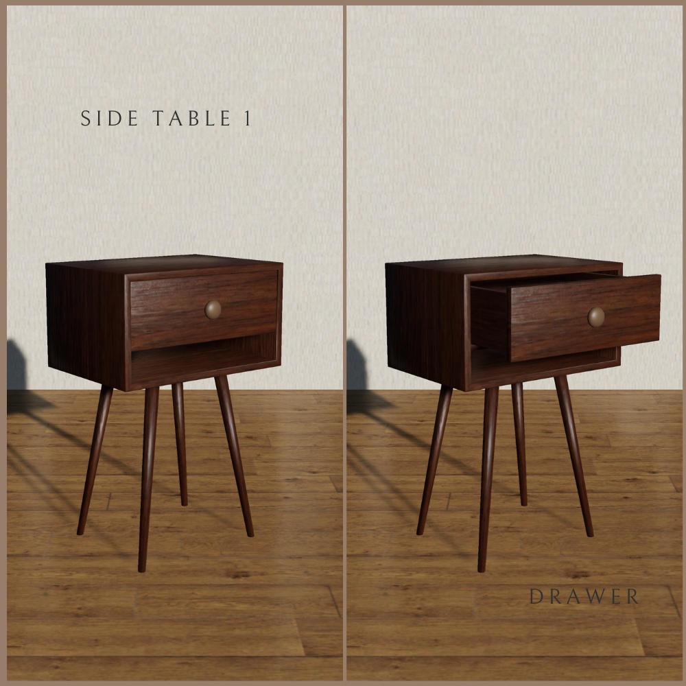 ナチュラル家具セット(9点)