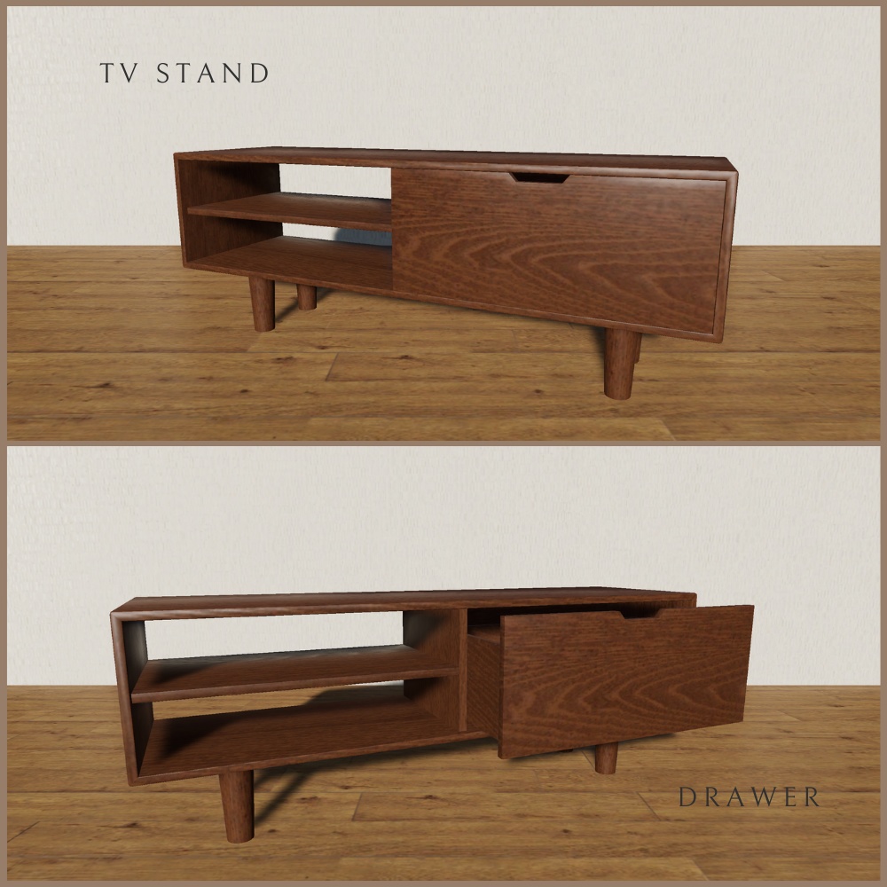 ナチュラル家具セット(9点)