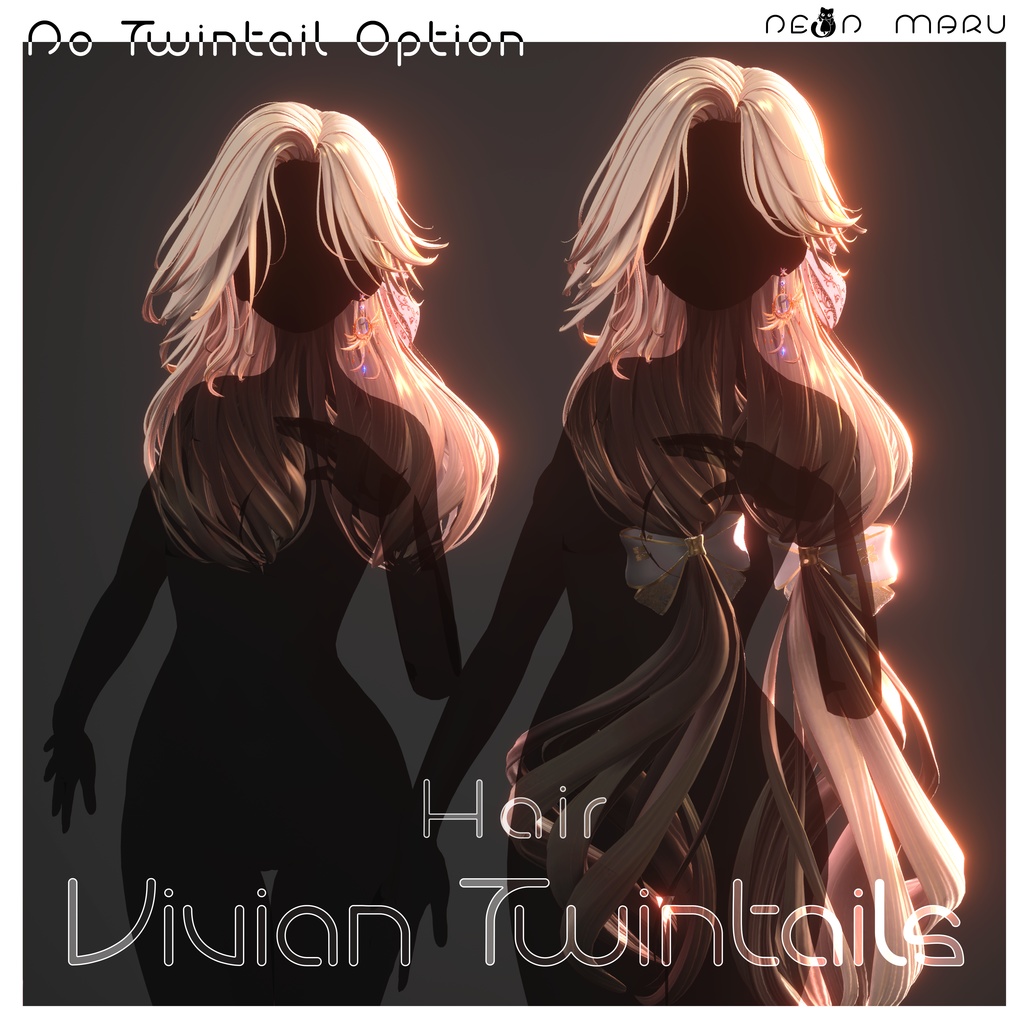 【Vivian Twin Tails】 Hair