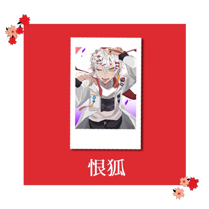 チェキ風ステッカー