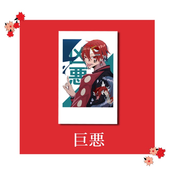 チェキ風ステッカー