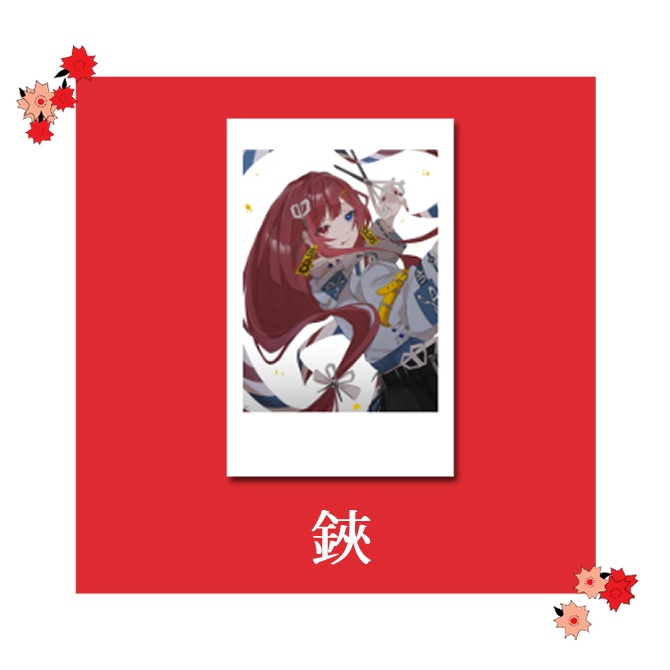 チェキ風ステッカー