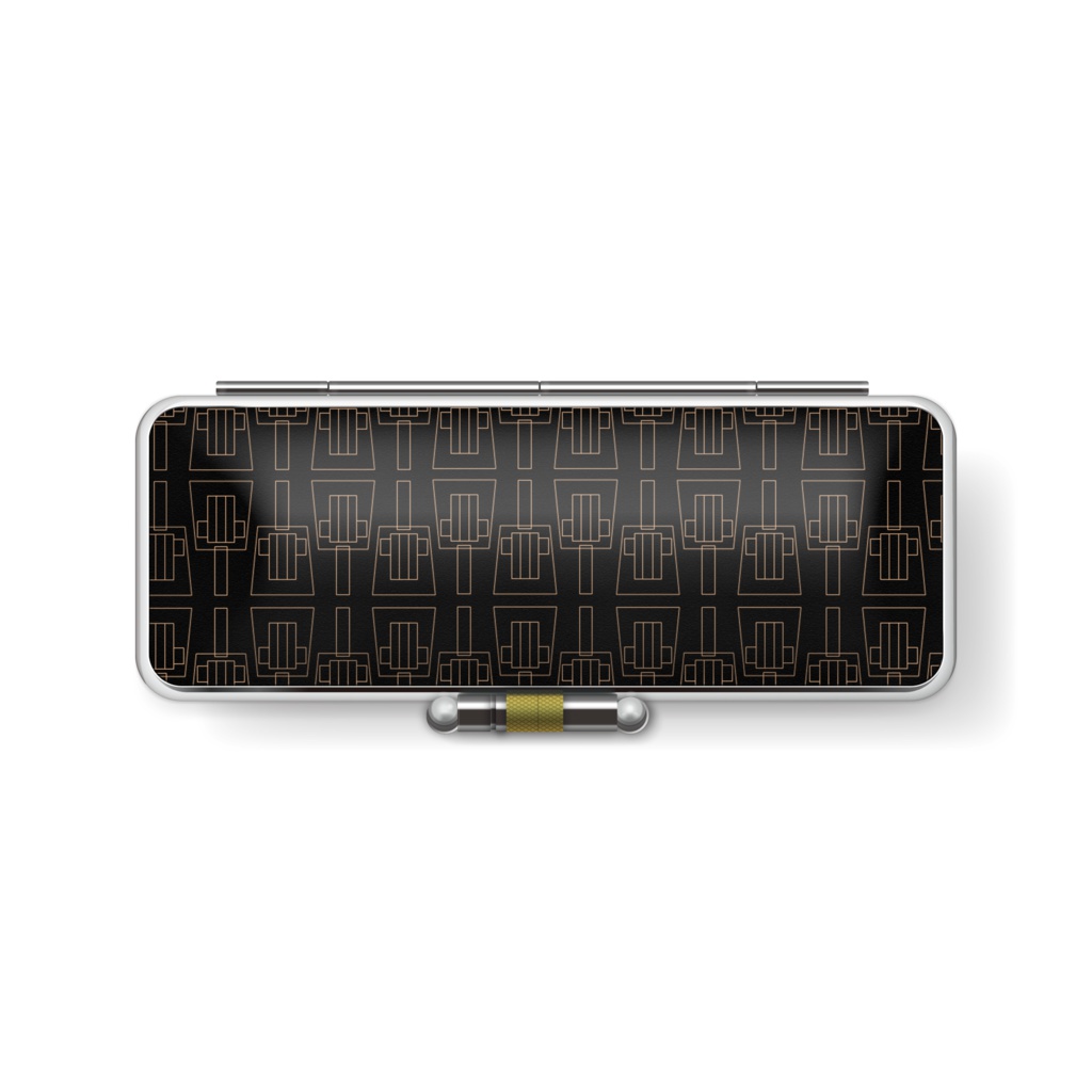 印鑑ケース(鳴子/黒)