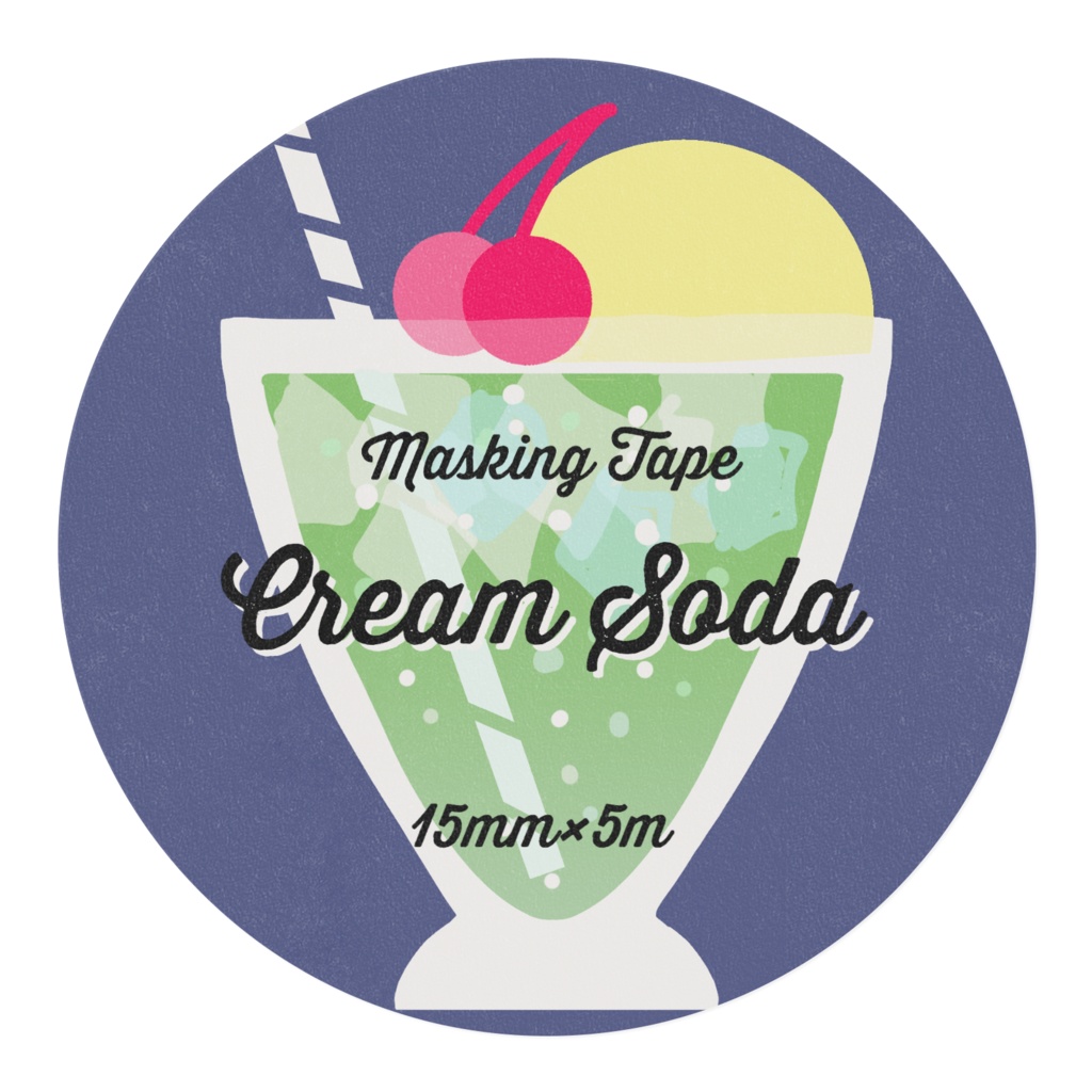 マスキングテープ cream soda