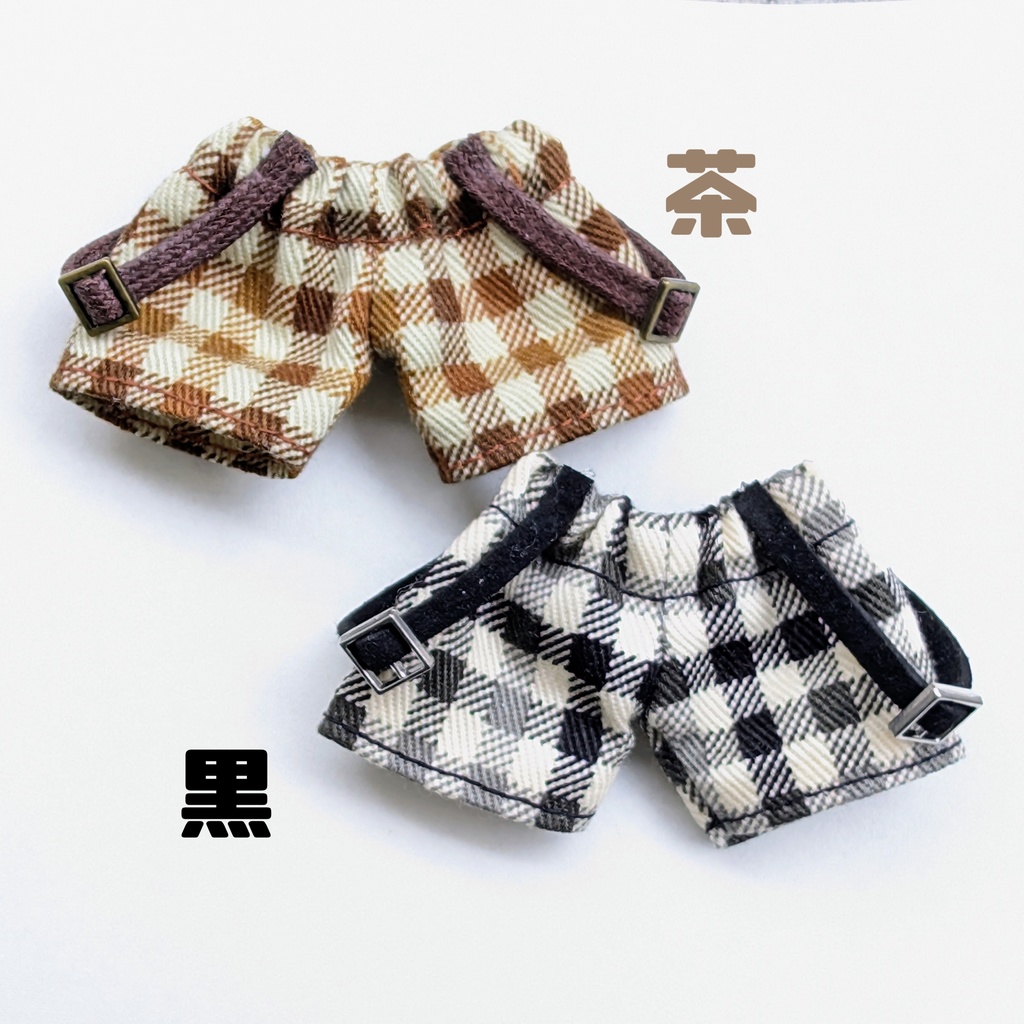 ［12cm向け］サスペンダー風ズボン