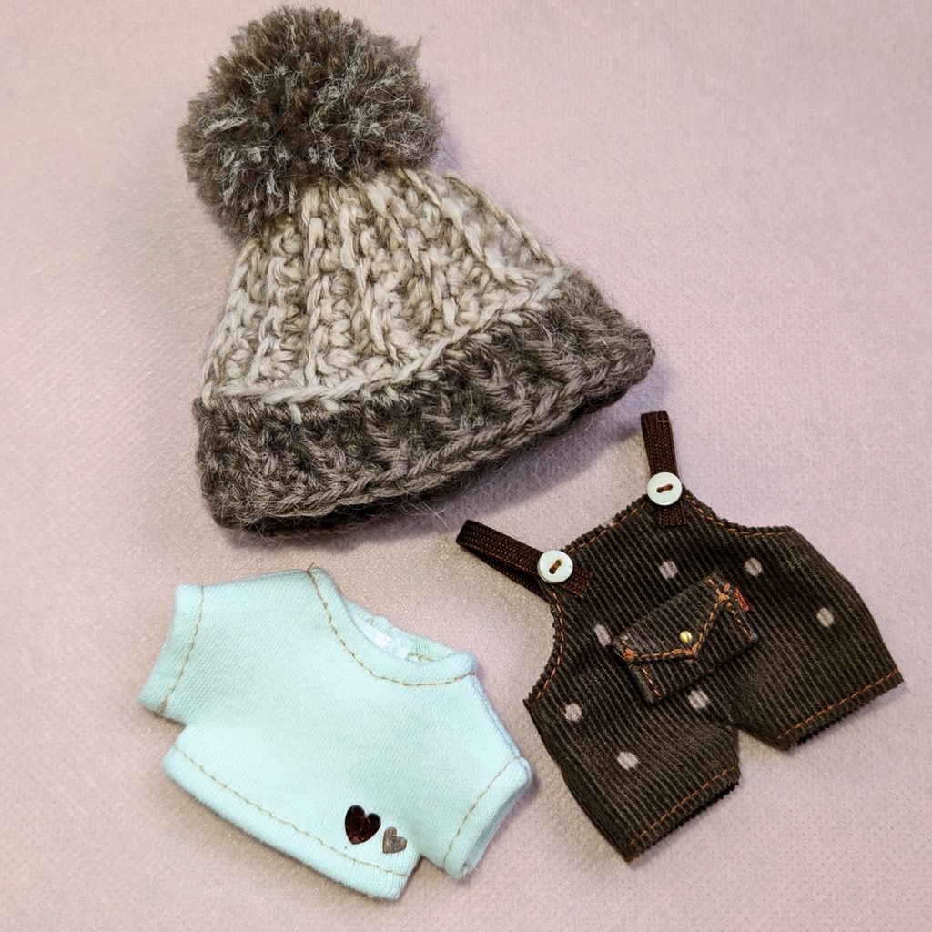 ［12cm向け］ほろ苦チョコレート服セット