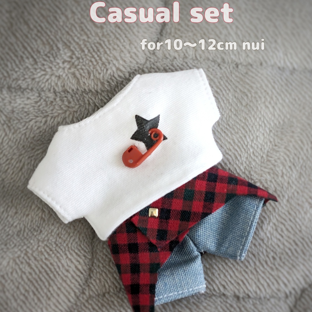 ［12cm向け］Tシャツ&ズボンセット