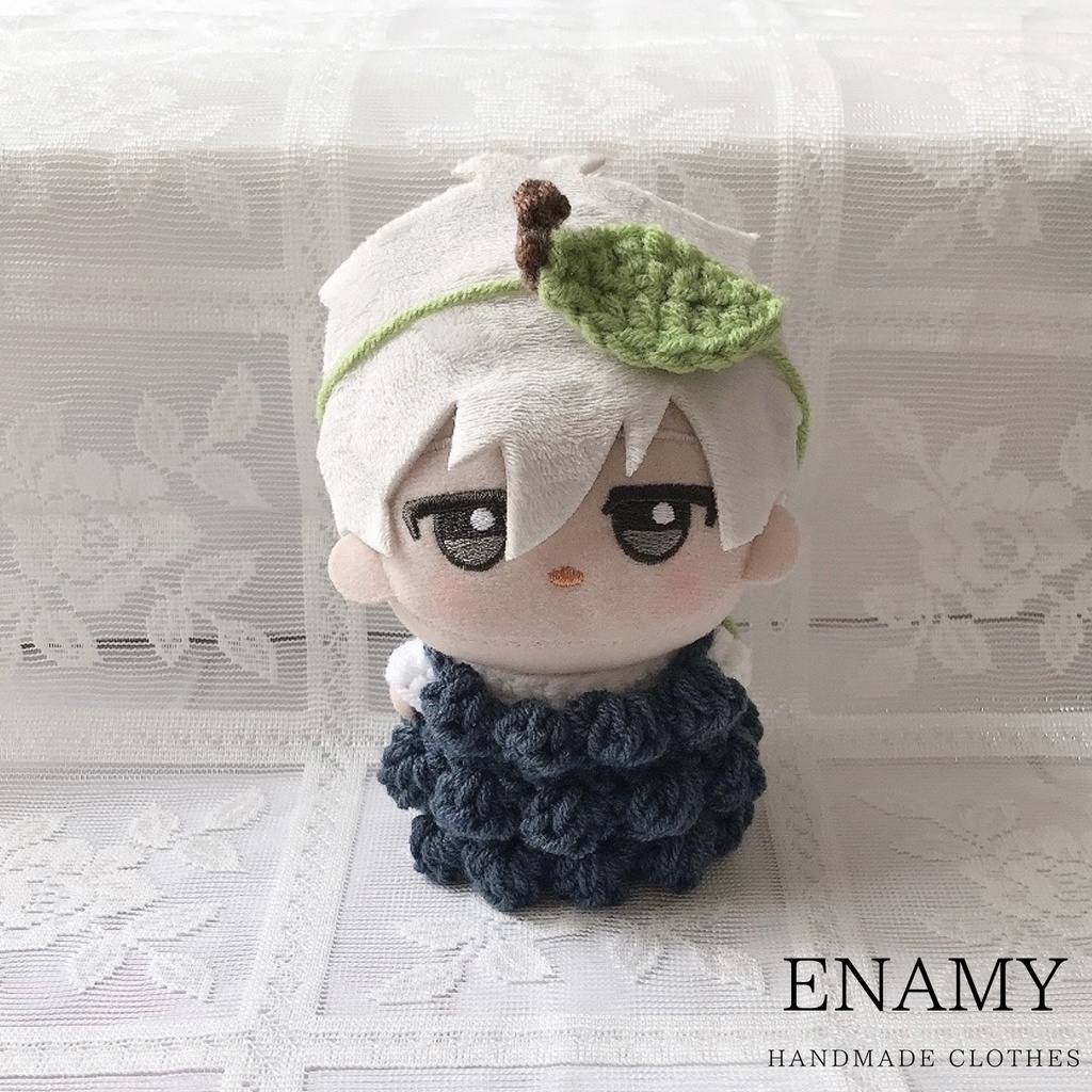 ちびぐるみ用ぬい服 ぶどう マスカット ブルーベリー 着ぐるみ