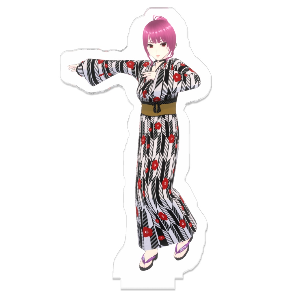 つながる諫歌アクスタ(浴衣)