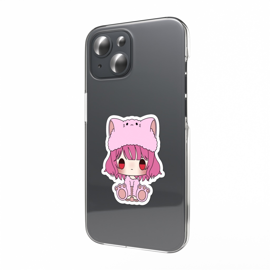 猫ちゃん諫歌ステッカー