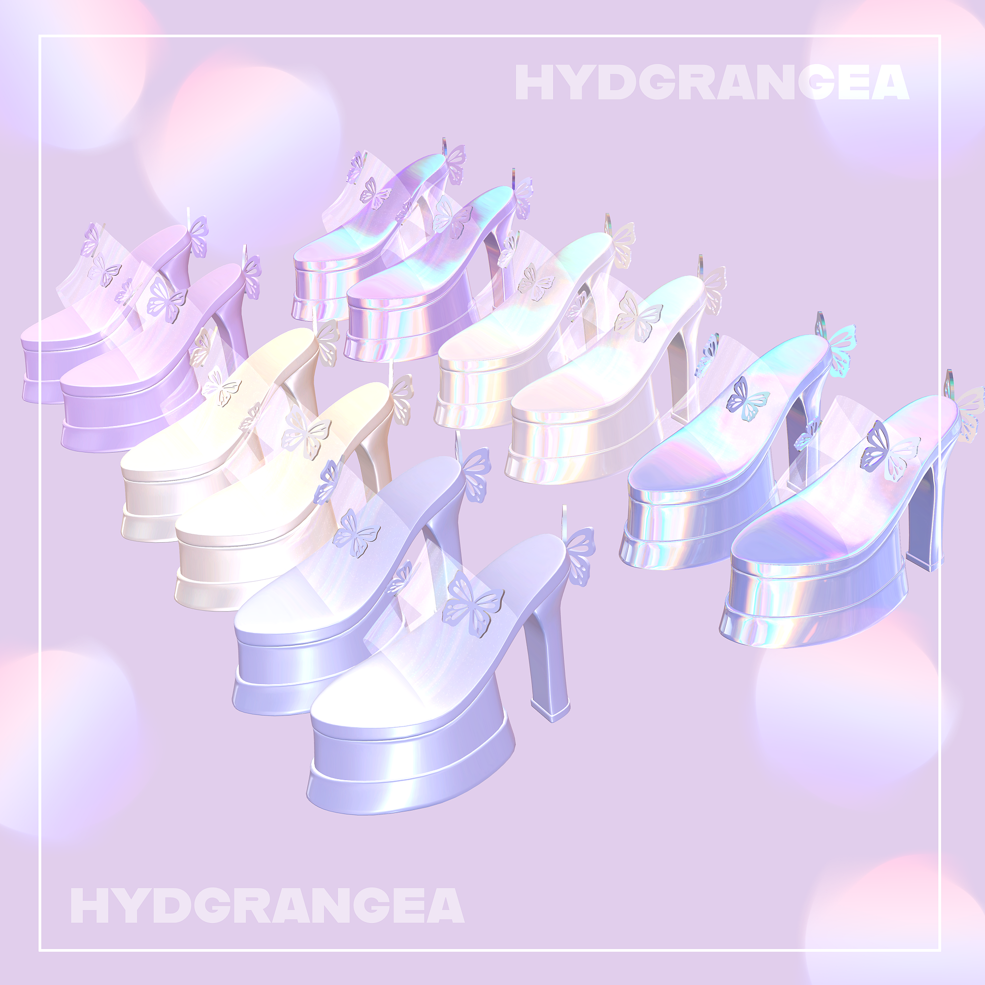 【森羅専用】Butterfly Sandals【VRC】