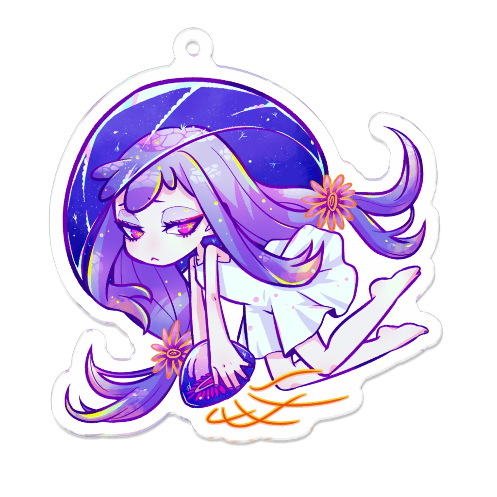 「くらげ娘」アクキー