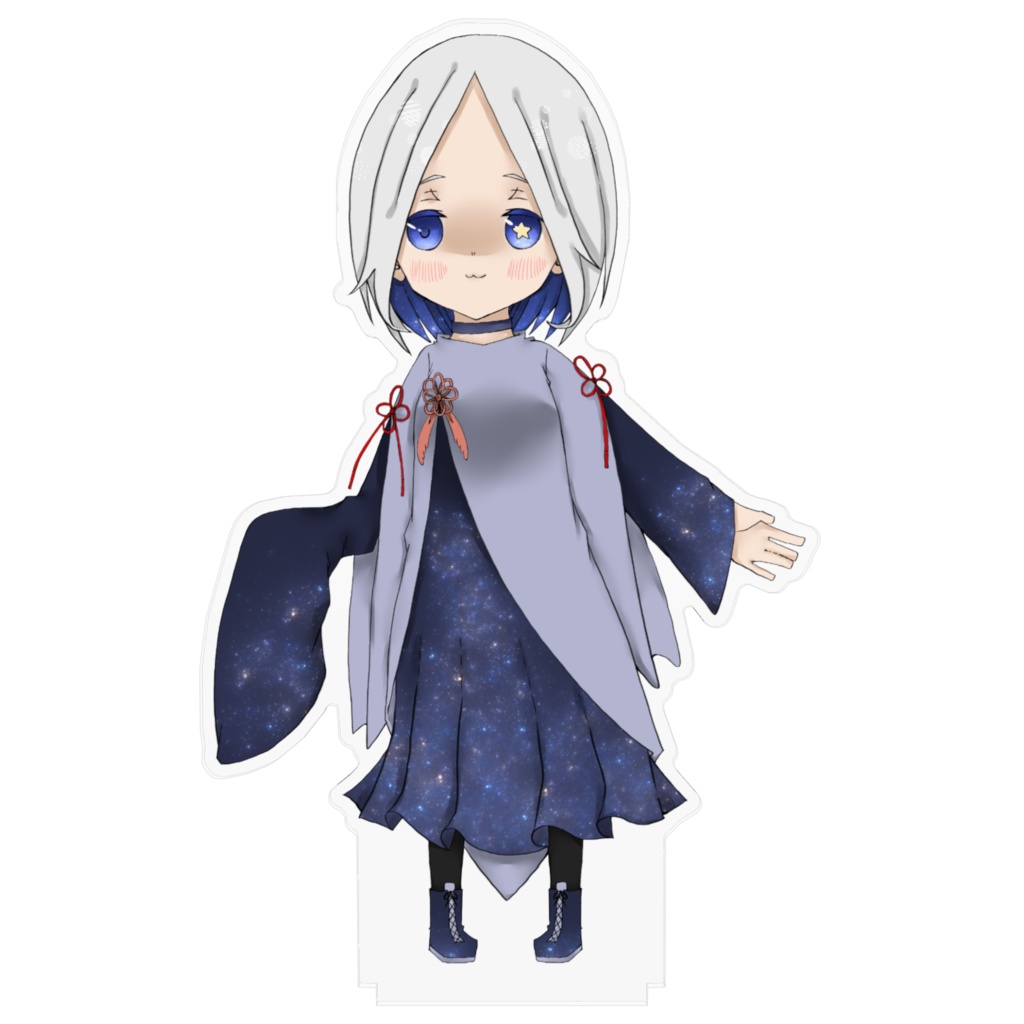 【夜空女子】ツェルトちゃんアクリルスタンド