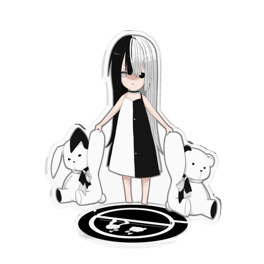 モノトーンちゃんアクスタ【100mm】