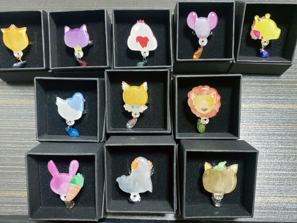 【ジョカゲ】アニマルな指輪