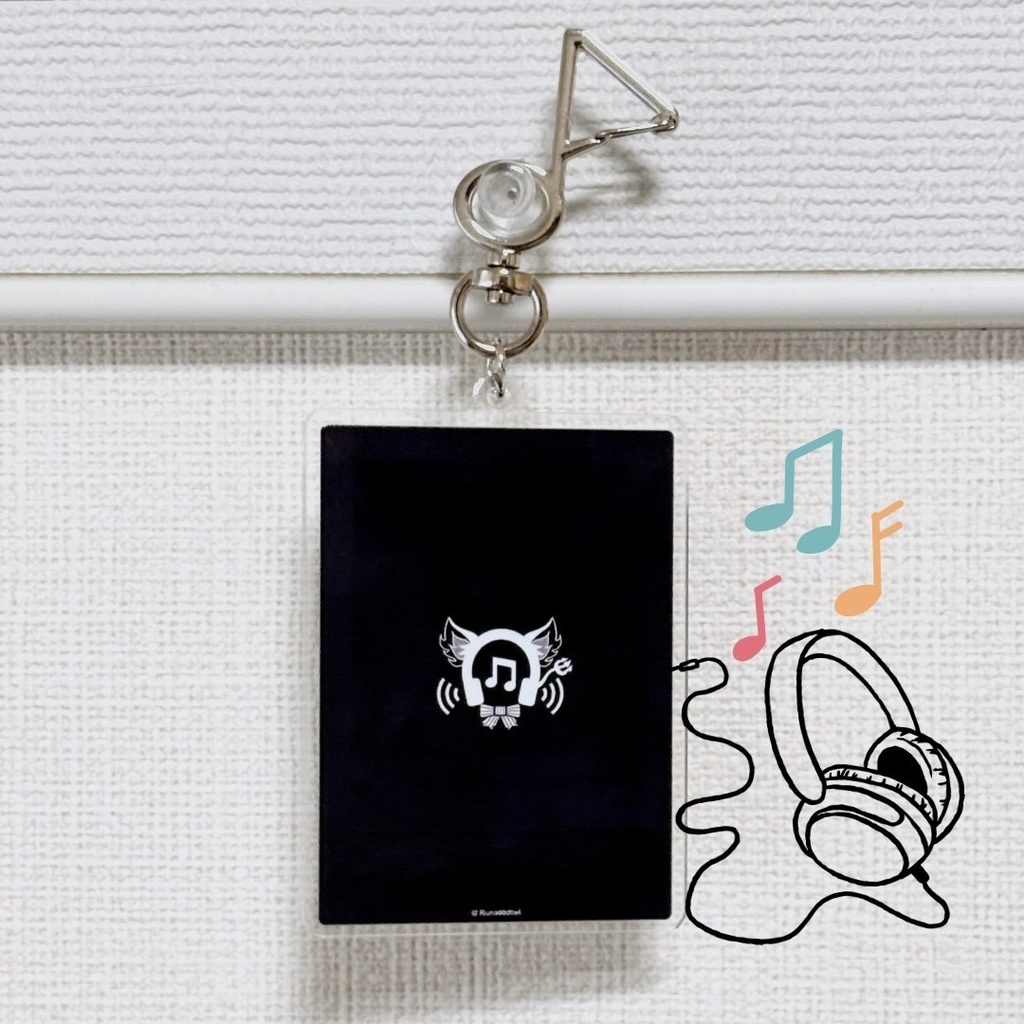 【ツイステ】ミュージックプレイヤー風アクリルキーホルダー※非公式
