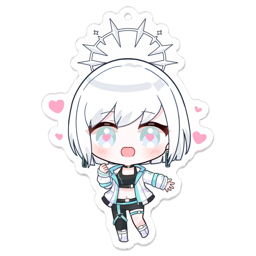 ちびめぐアクリルキーホルダー 全3種