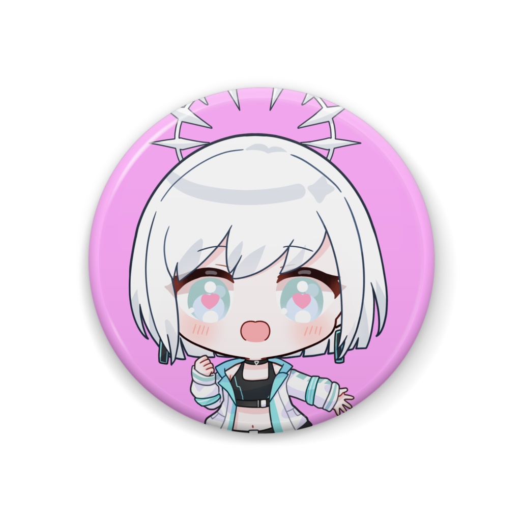 ちびめぐ缶バッジ 44mm 全8種