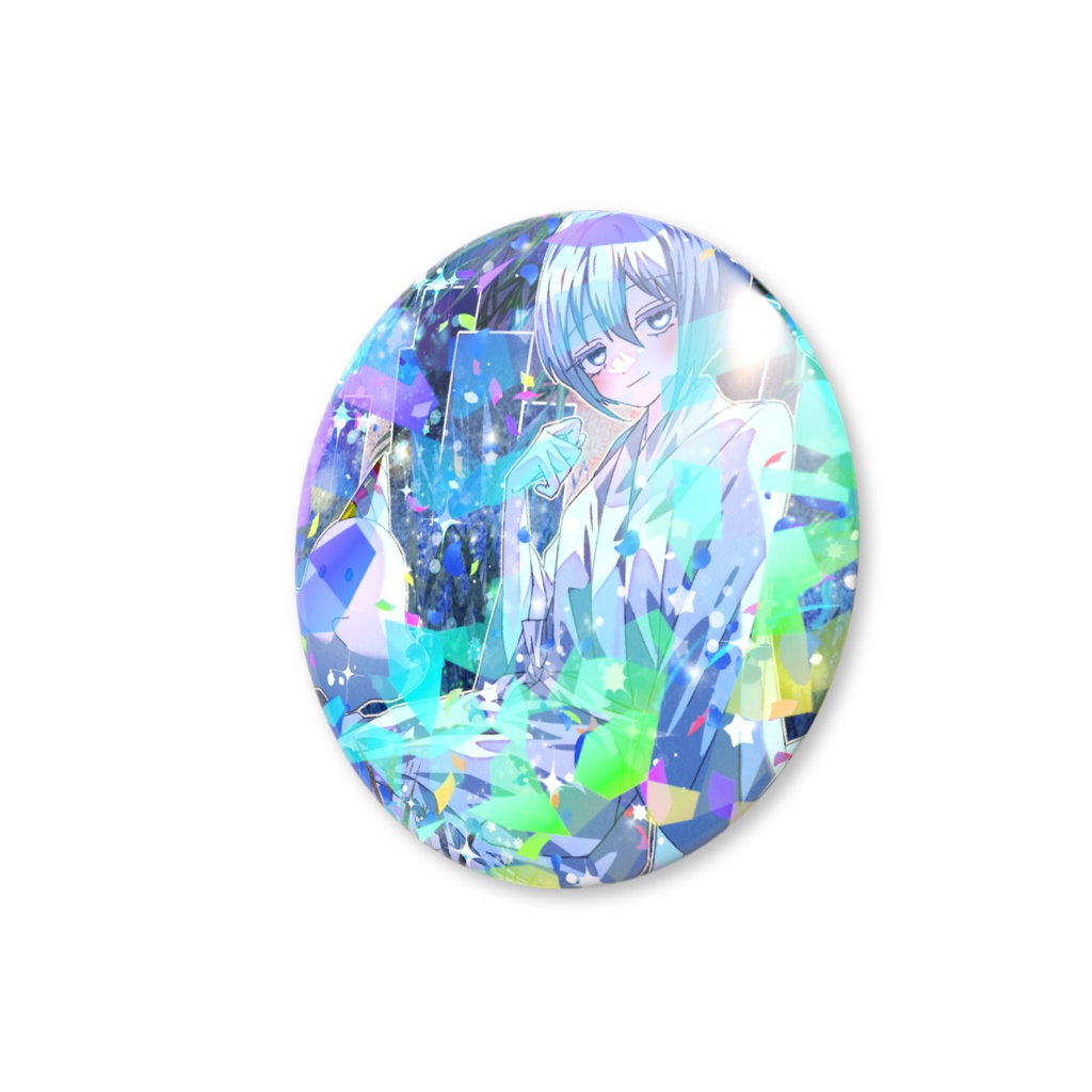 【期間限定】ホログラム缶バッジ56mm『おたおめぐる2025』