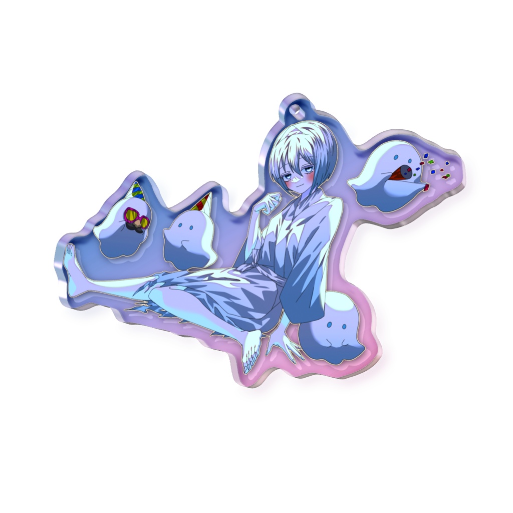 【期間限定】オーロラアクリルキーホルダー『おたおめぐる2025』