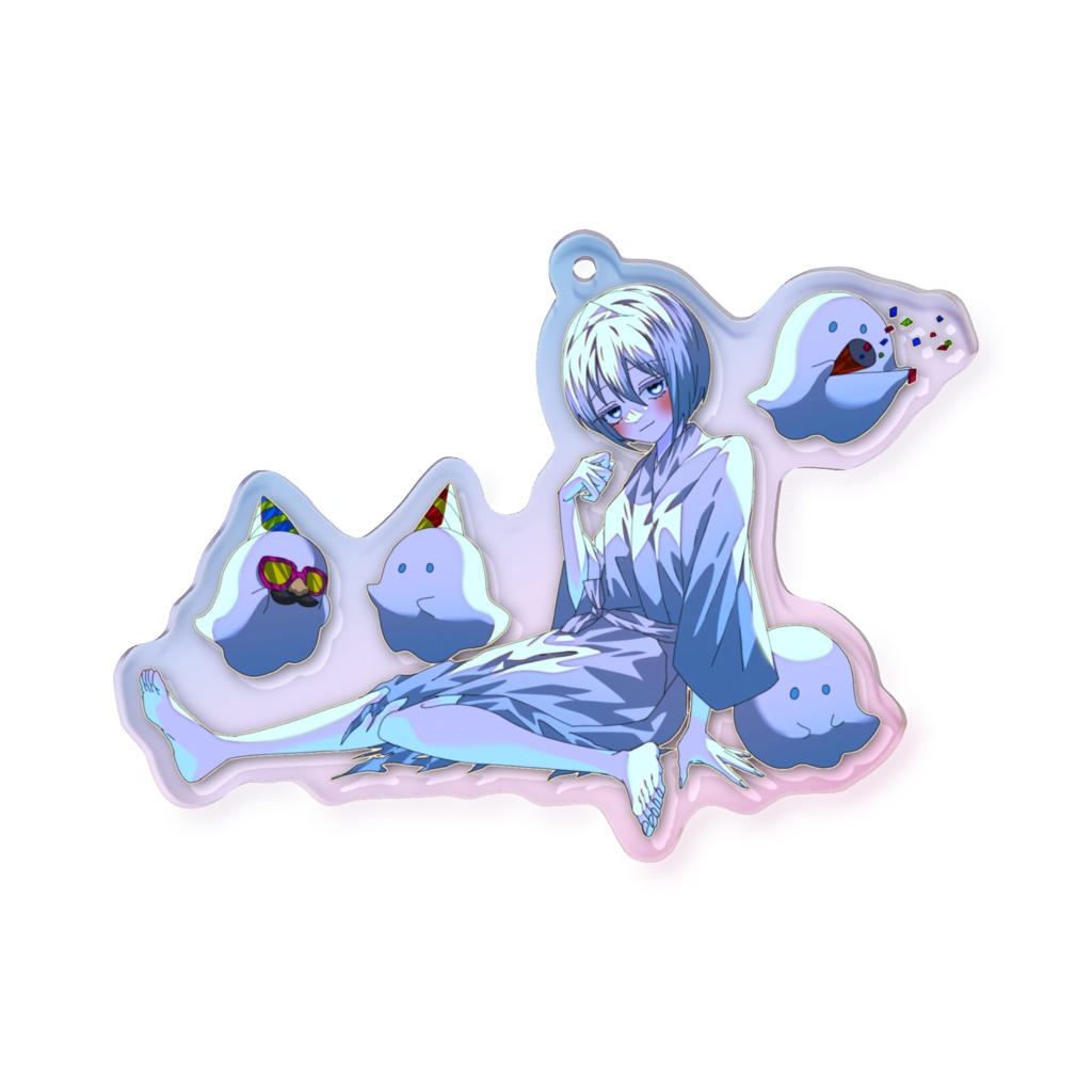 【期間限定】オーロラアクリルキーホルダー『おたおめぐる2025』