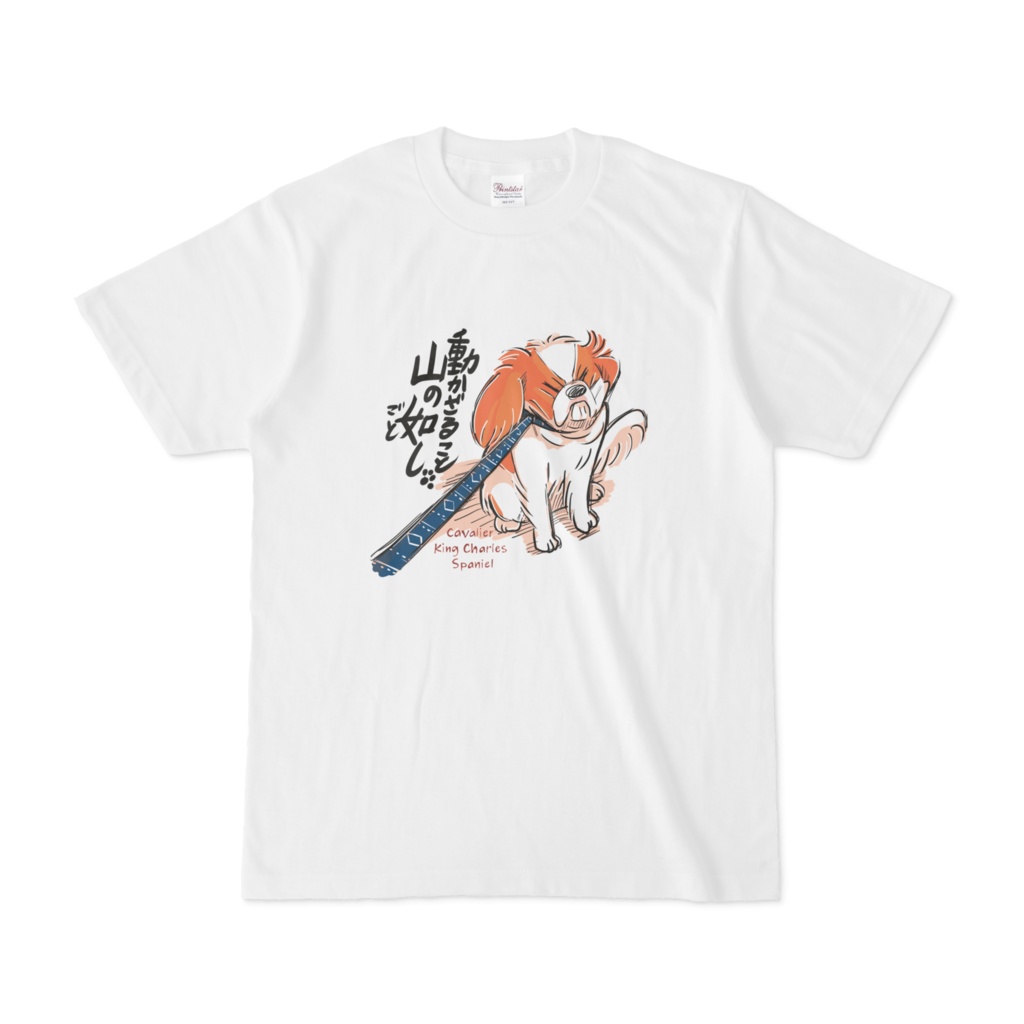 散歩嫌いなキャバリアさん・Tシャツ