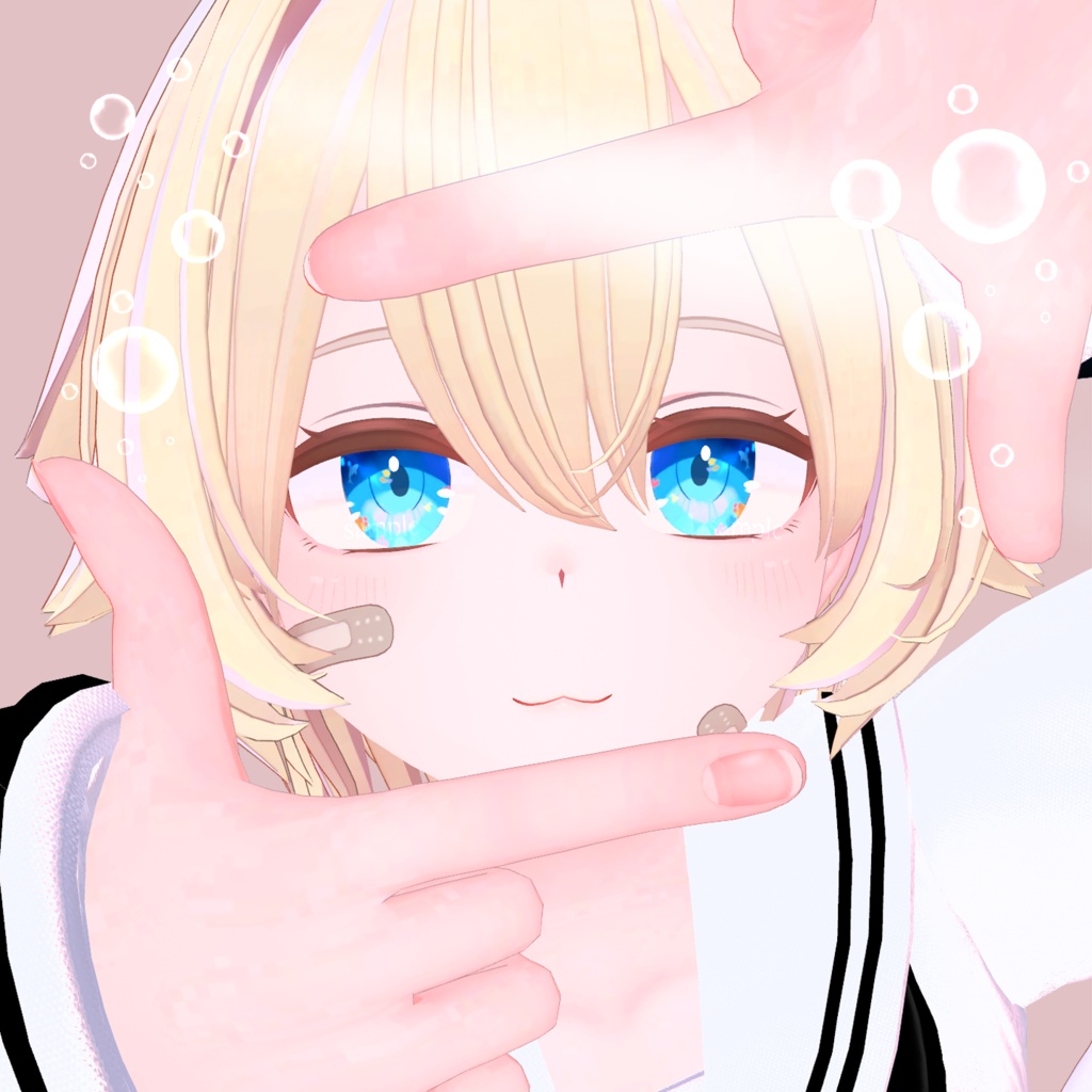 【 40アバター対応 】『海』アイテクスチャ🐬 |eye texture #MAHOUNOHEYA