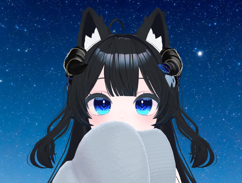 【 ライム対応 】『星の海』アイテクスチャ & まつ毛メイク/ Eye Texture & Eyelash Makeup for Lime|Lime対応 #MAHOUNOHEYA