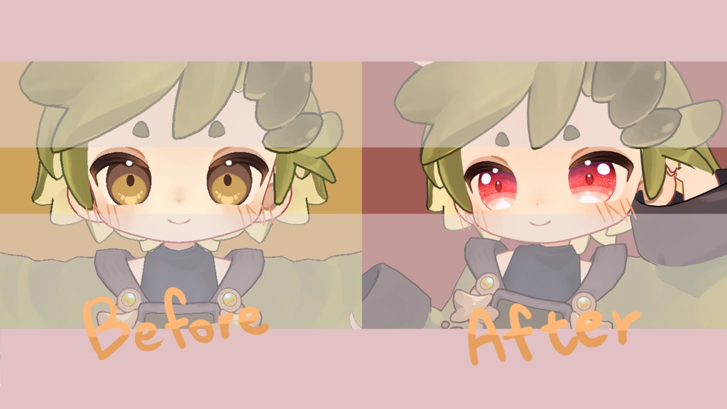 【 ウズルハ対応 】『Angel』アイテクスチャ (7 colors) / eye texture for Uzuruha (7 colors) #MAHOUNOHEYA