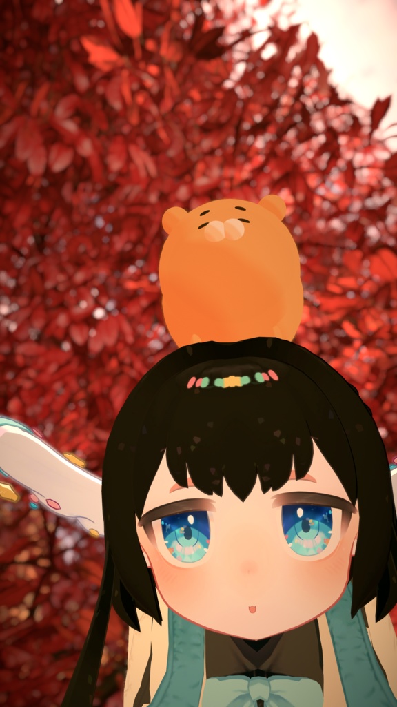 【VRC想定】もちもちハムスター|mochi-like hamster #MAHOUNOHEYA