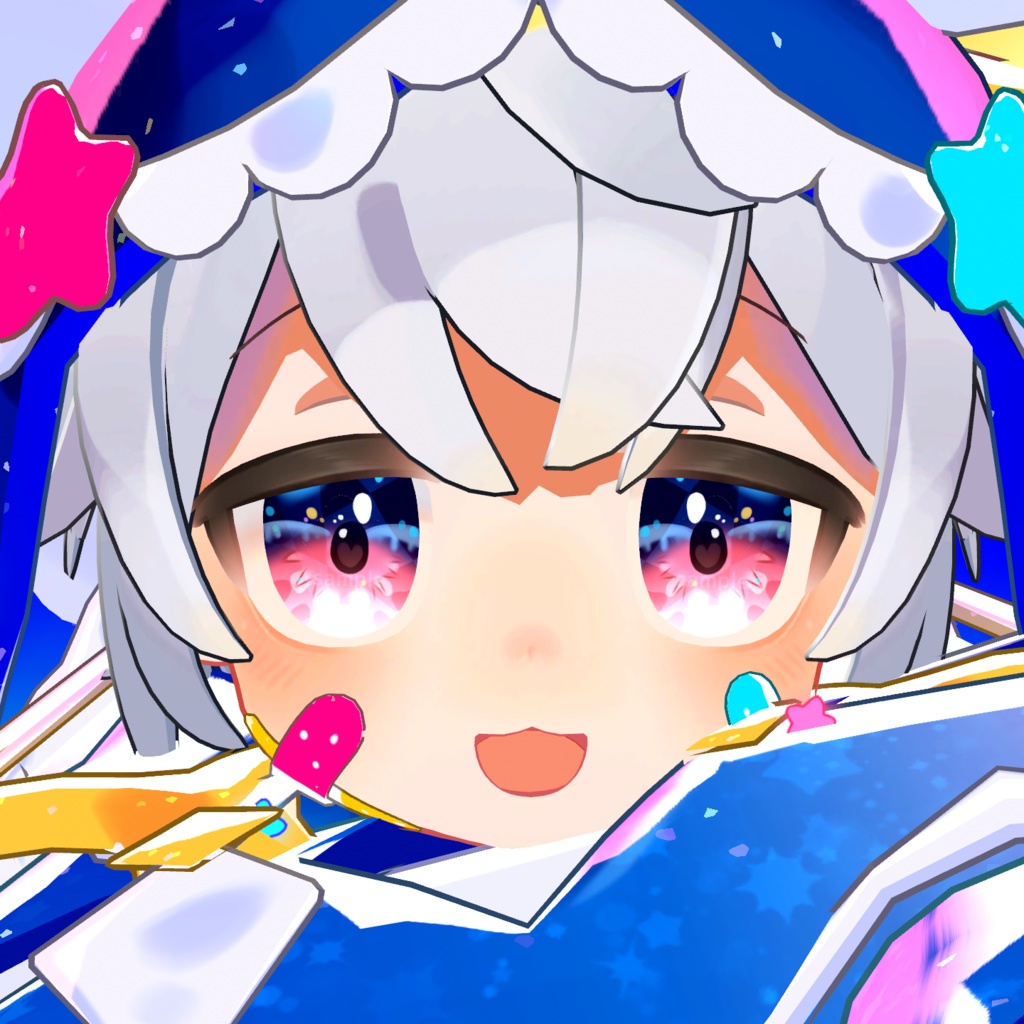 【 シピルカ対応 】Night-sky-colored eyes アイテクスチャ / eye texture for Shipilka🌟|Shipilka対応 #MAHOUNOHEYA