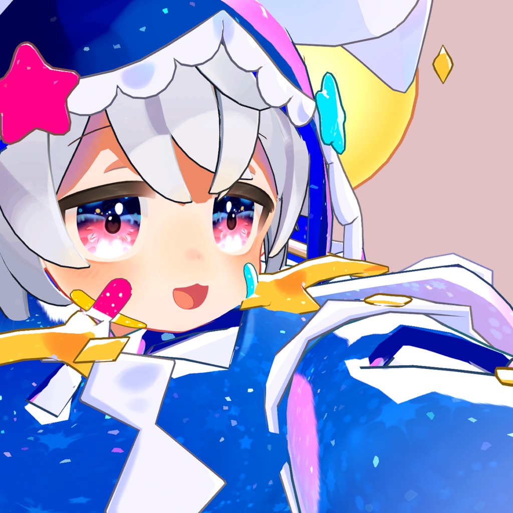 【 シピルカ対応 】Night-sky-colored eyes アイテクスチャ / eye texture for Shipilka🌟|Shipilka対応 #MAHOUNOHEYA