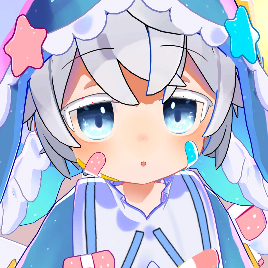 【 シピルカ対応 】『Starlit Azure Eyes』 アイテクスチャ / eye texture for Shipilka🐬|Shipilka対応 #MAHOUNOHEYA