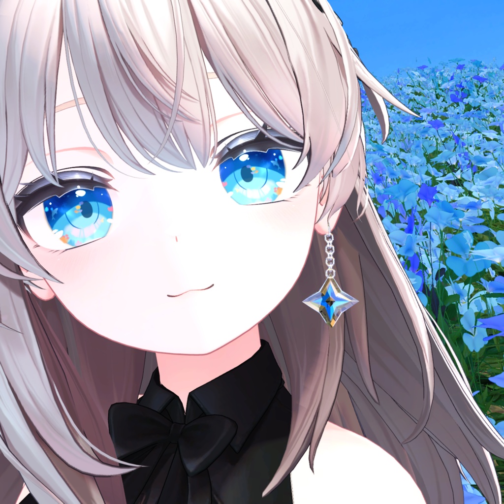 【VRC想定】魔法石イヤリング|Mystic Gemstone Earring【PB対応】 #MAHOUNOHEYA #VRChat