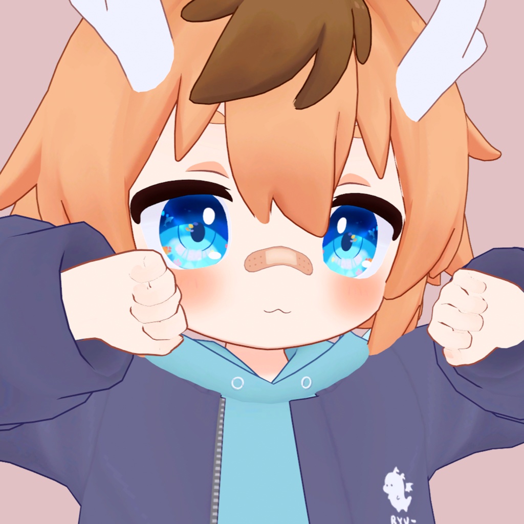 【 ハティット対応 】『Umi』アイテクスチャ🐬 / eye texture for Hatitt|Hatitt対応 #MAHOUNOHEYA