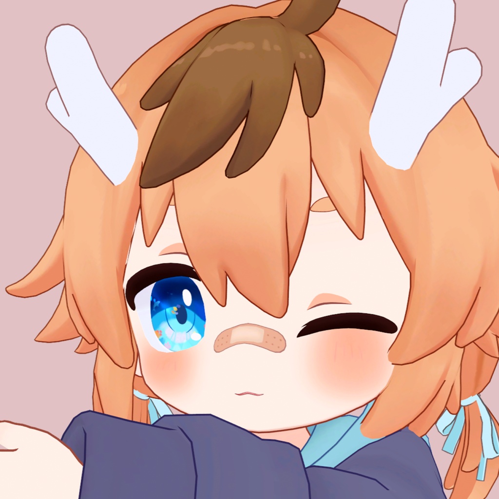 【 ハティット対応 】『Umi』アイテクスチャ🐬 / eye texture for Hatitt|Hatitt対応 #MAHOUNOHEYA