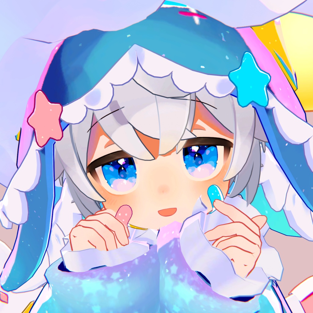 【 12アバター対応 】『星海瞳』アイテクスチャ✨🌌 |eye texture #MAHOUNOHEYA