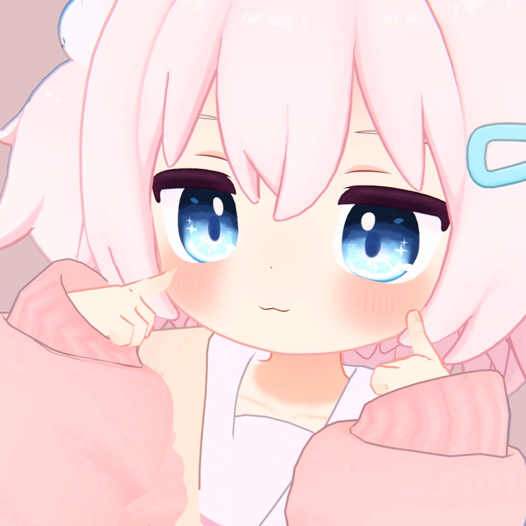 【 にゃもあ対応 】『Starlit Azure Eyes』アイテクスチャ / eye texture for Nyamoa|Nyamoa対応 #MAHOUNOHEYA