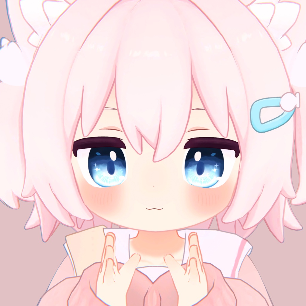 【 にゃもあ対応 】『Starlit Azure Eyes』アイテクスチャ / eye texture for Nyamoa|Nyamoa対応 #MAHOUNOHEYA