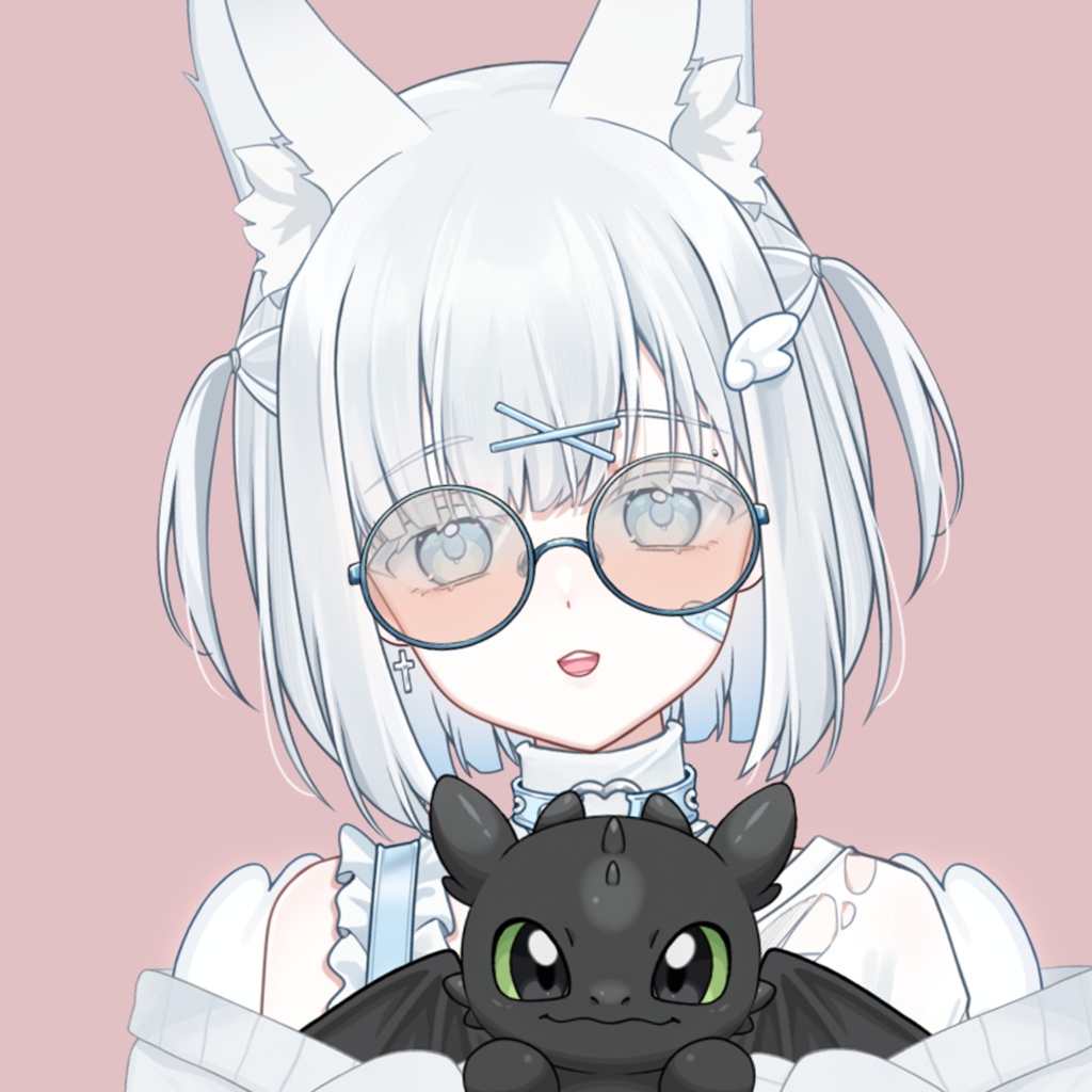 【動く!Live2Dアイテム】Aqua Blue Sunglasses サングラス-Vtuber配信素材 |#MAHOUNOHEYA