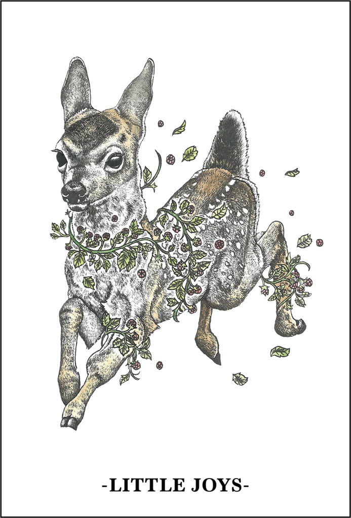 【ポストカード】LITTLE JOYS-バンビ-