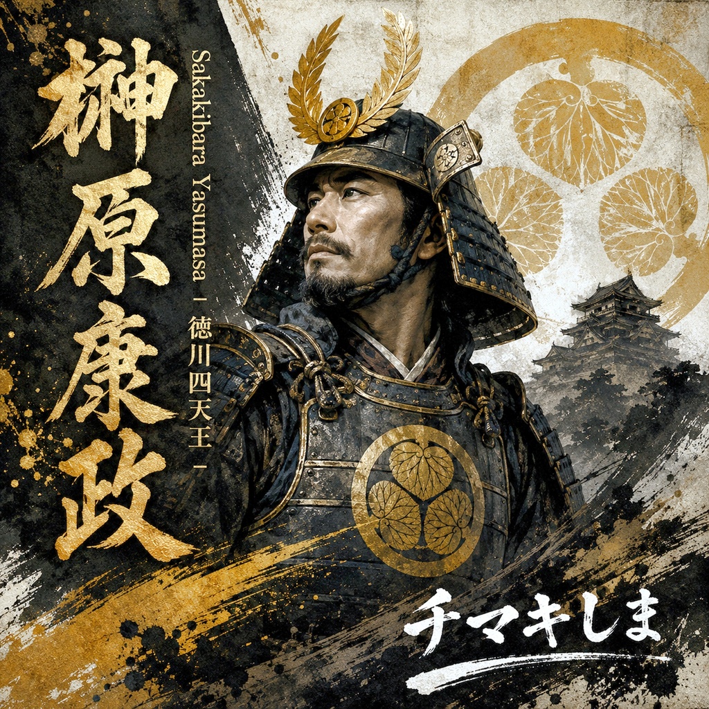 【Free DL】榊原康政 Sakakibara Yasumasa　– 徳川四天王 -