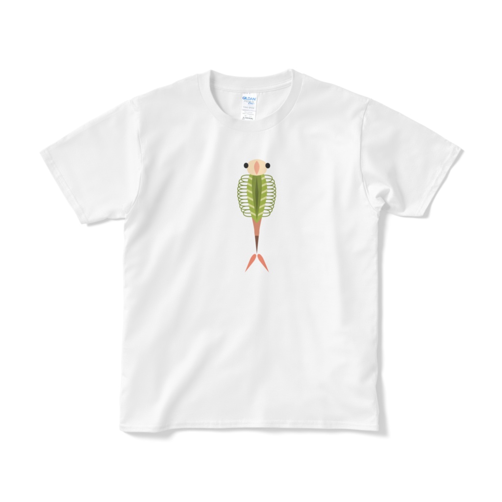 『懲りずにホウネンエビ』Tシャツ(短納期)
