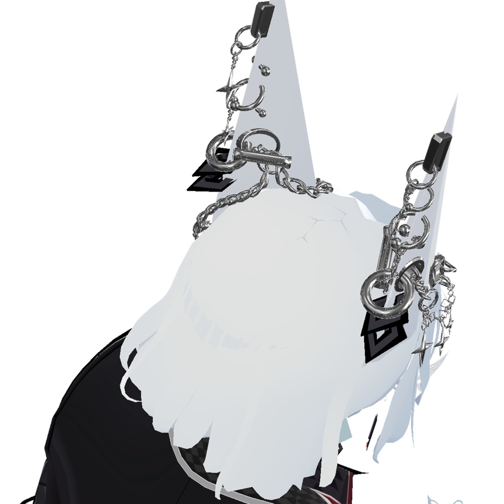 【SIUSIUちゃん用】クロストンネルピアス