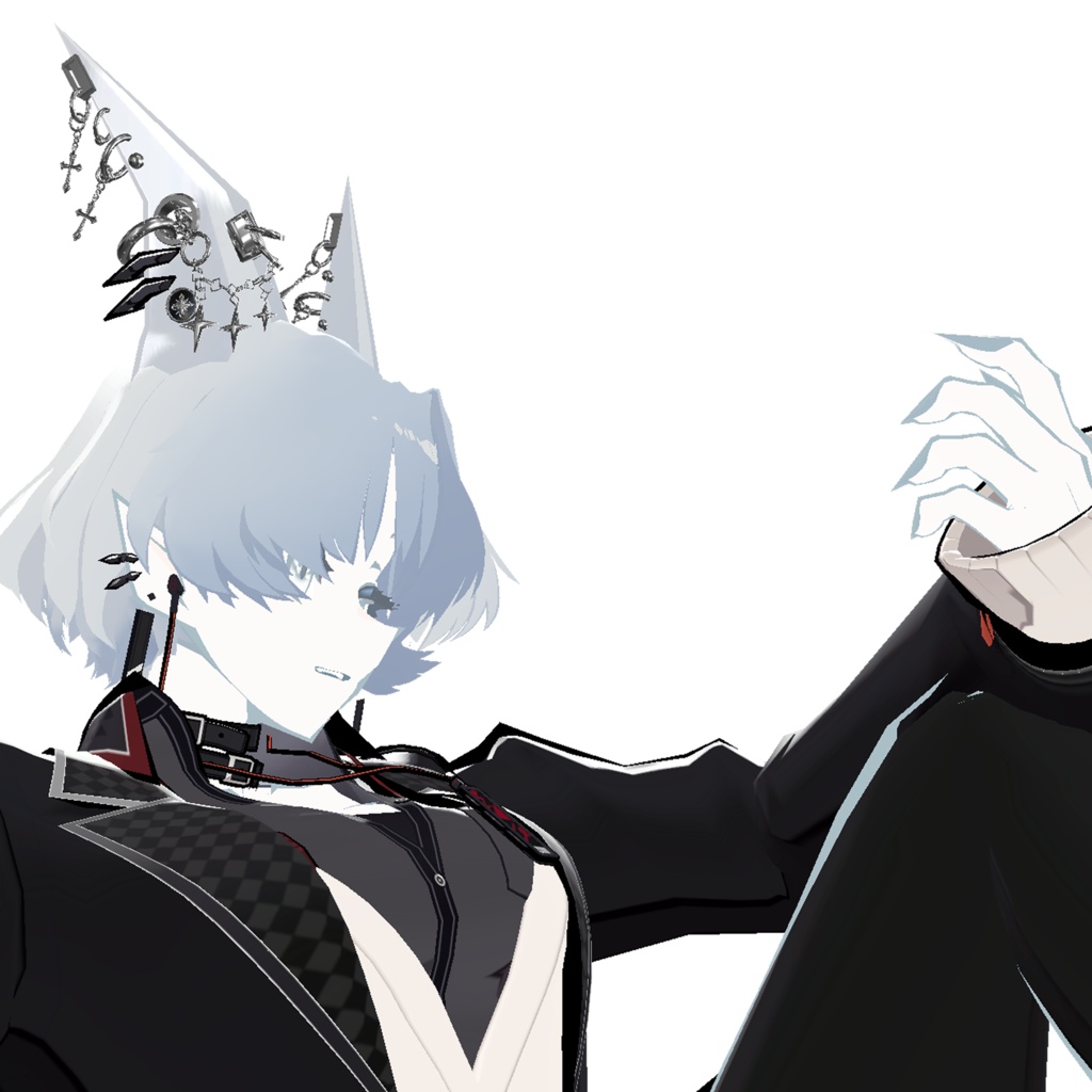 【SIUSIUちゃん用】クロストンネルピアス